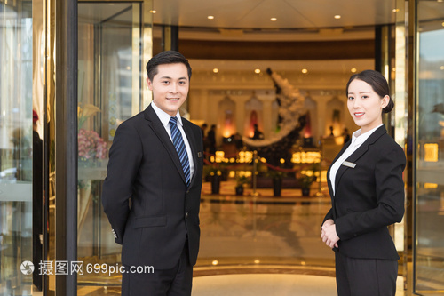 酒店管理服务人员接待形象