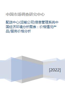 配送中心 运输公司 信息管理系统中国经济环境分析图表 价格情况产品 服务价格分析